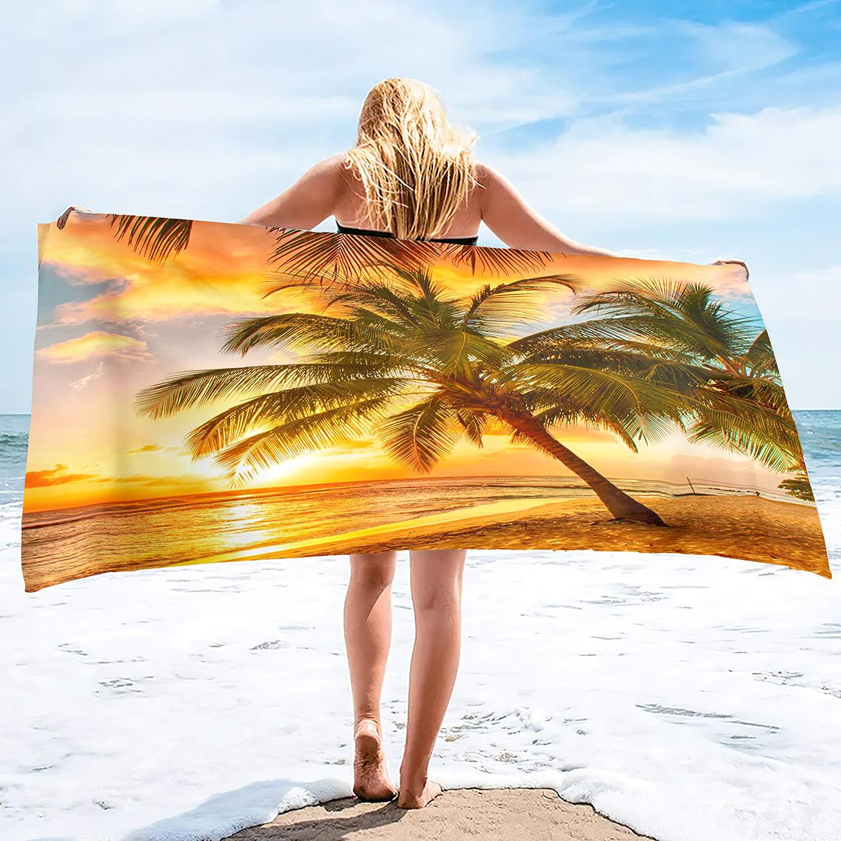 Extra Large Coconut Tree Beach Towel Sand Free Extra Large Cool Beach Towel for Women,Quick Dry Highly Absorbent Beach Towel W40*H60(CM)
Extra Large Coconut Tree Beach Towel Sand Free Extra Large Cool Beach Towel for Women,Quick Dry Highly Absorbent Beach Towel W40*H60(CM)