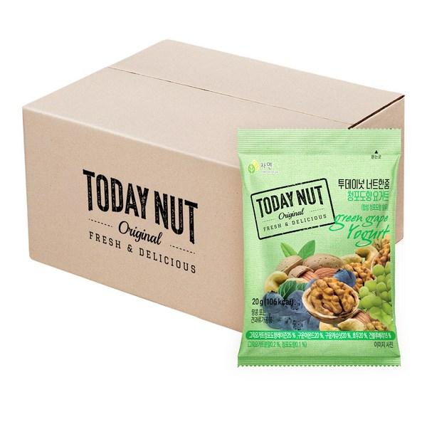 Today Nut Nut Handful Green Grape Yogurt Nut Gift Set, 20g, 50 pieces, Korean nuts
Today Nut Nut Handful Green Grape Yogurt Nut Gift Set, 20g, 50 pieces, Korean nuts