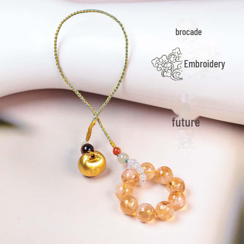 Подвеска-замок удачи из натурального желтого кристалла Асаи и желтая башня
Подвеска-замок удачи из натурального желтого кристалла Асаи и желтая башня