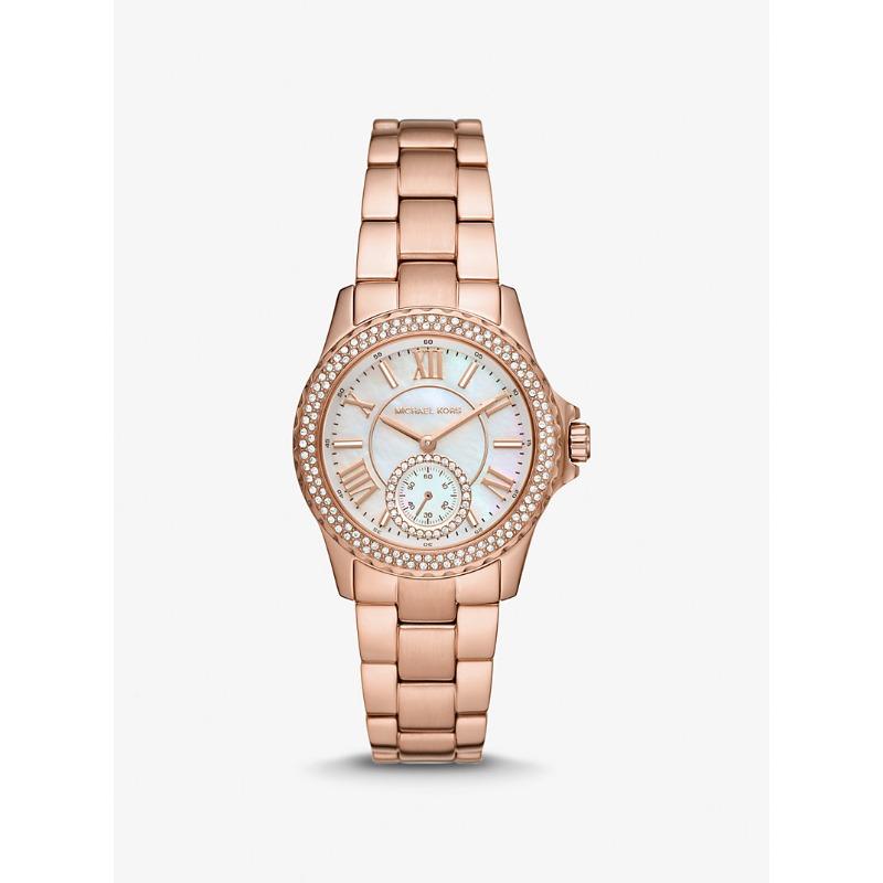 Мини-часы Michael Kors Everest с паве, покрытие из розового золота, модель MK7364 розового золота
Мини-часы Michael Kors Everest с паве, покрытие из розового золота, модель MK7364 розового золота