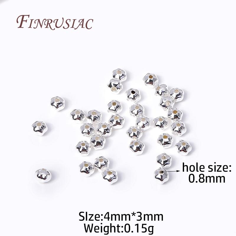 4X3MM Silver Plated Flower Shape Beads Brass Metal Spacer Beads Separator Beads For DIY Bracelet Necklace Making 50 Pieces
4X3MM Silver Plated Flower Shape Beads Brass Metal Spacer Beads Separator Beads For DIY Bracelet Necklace Making 50 Pieces