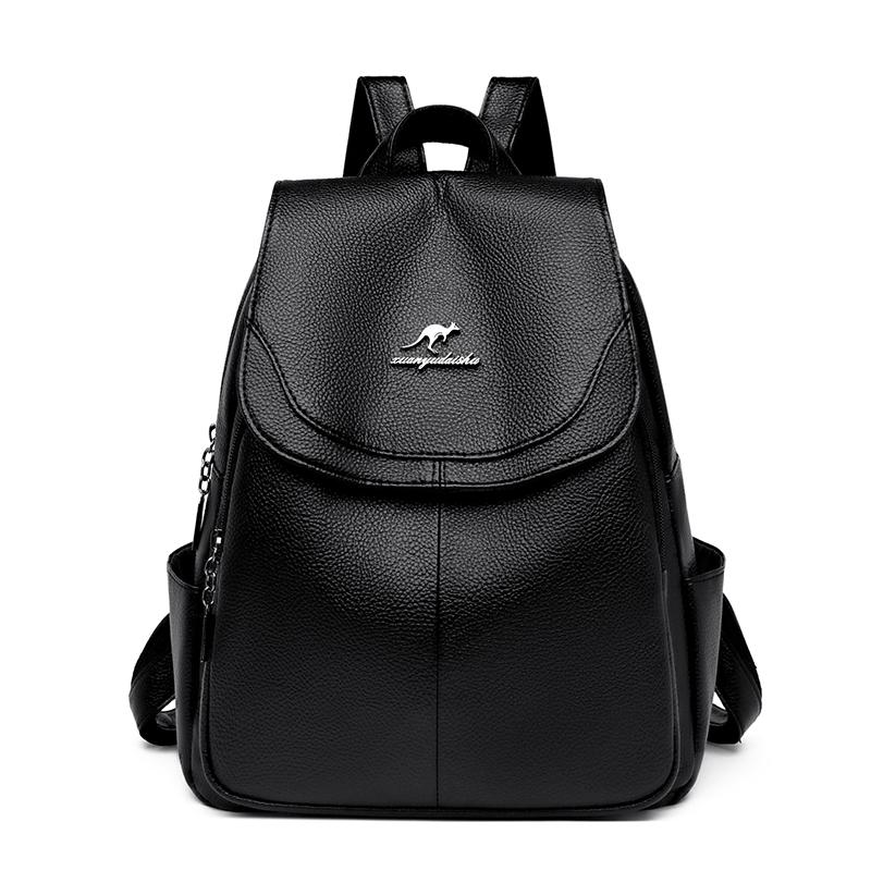 Рюкзак для відпочинку Жіночий 2026 Новий Універсальний Великої Місткості З М якої Шкіри Студентський Рюкзак Для Подорожей На Відкритому Повітрі Жіноча Сумка 28x14x32cm чорний
Рюкзак для відпочинку Жіночий 2026 Новий Універсальний Великої Місткості З М якої Шкіри Студентський Рюкзак Для Подорожей На Відкритому Повітрі Жіноча Сумка 28x14x32cm чорний