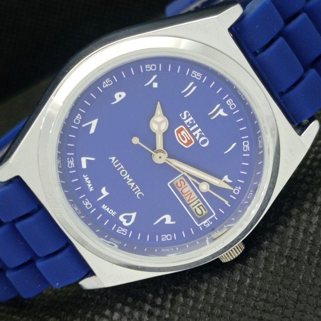 REFURBISHED VINTAGE SEIKO 5 AUTO 6309A JAPAN MENS ARABIC WATCH 587d-a309051-2 SKU587d-a309051
REFURBISHED VINTAGE SEIKO 5 AUTO 6309A JAPAN MENS ARABIC WATCH 587d-a309051-2 SKU587d-a309051