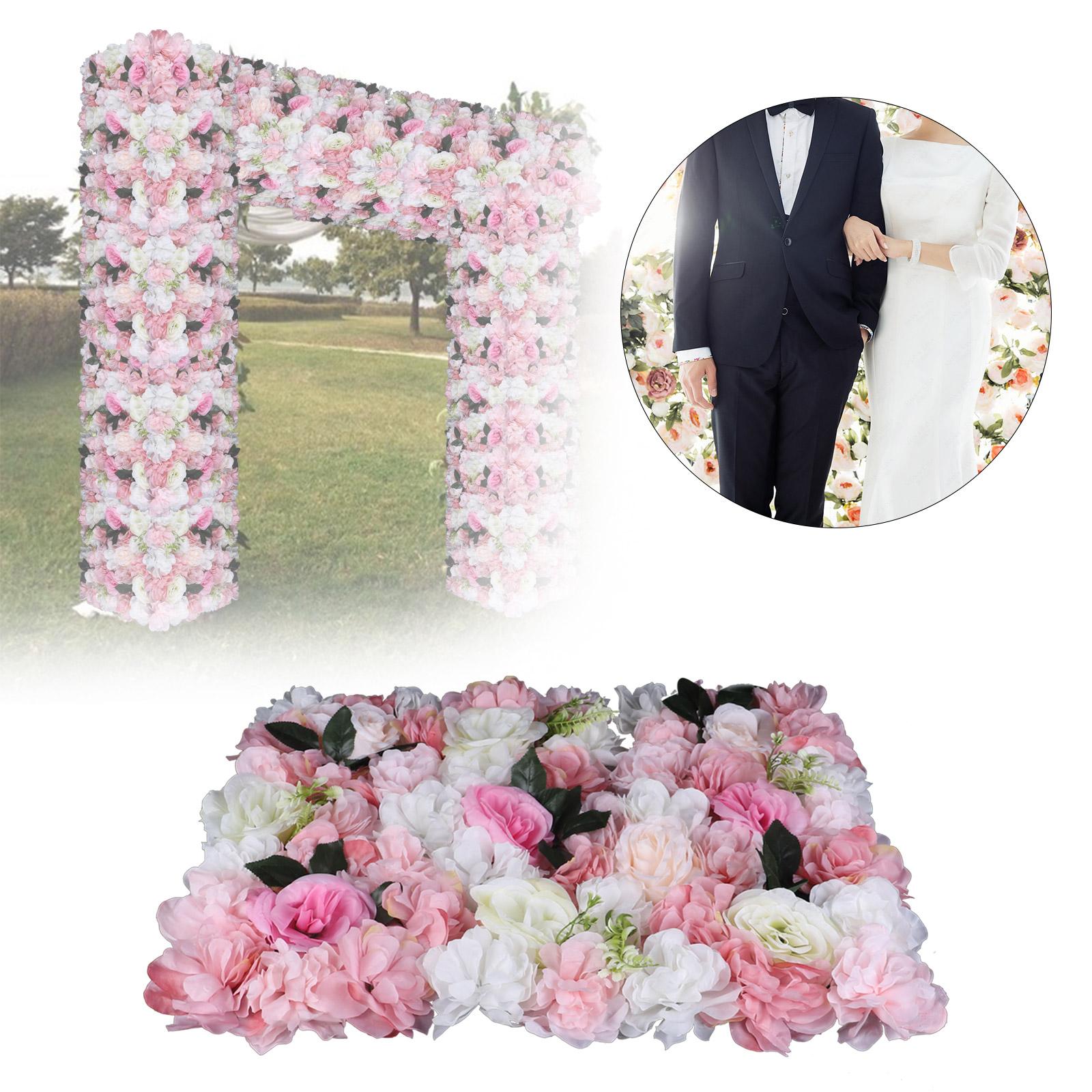 12PCS Artificial Flower Wall Panels, Silk & Plastic Flower Wall Decor, Wall-Mounted Modern Floral Backdrop for Home & Wedding
12PCS Artificial Flower Wall Panels, Silk & Plastic Flower Wall Decor, Wall-Mounted Modern Floral Backdrop for Home & Wedding