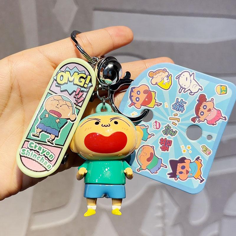 Adorable Cartoon Key Ring Pendant School Bag Accory Doll Student Bapa Decorations Crayon Inchan Toy Charm Bag Accory
Adorable Cartoon Key Ring Pendant School Bag Accory Doll Student Bapa Decorations Crayon Inchan Toy Charm Bag Accory