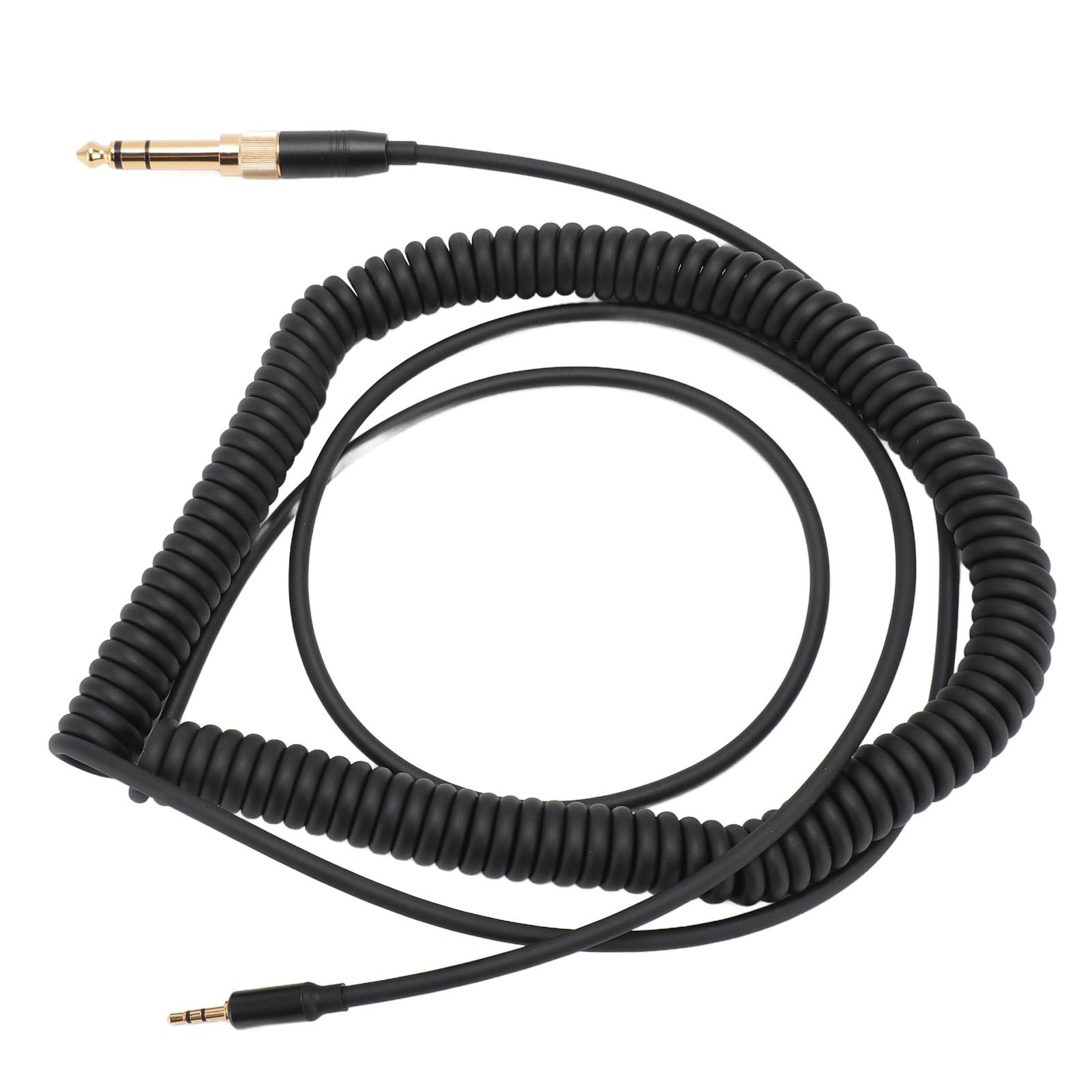 Coiled Hdphone Cable Gold Plated Connector Replacement Hdset Sound Cord for NC700 QC45 QC35 QC25 OE2 OE2i SoundTrue
Coiled Hdphone Cable Gold Plated Connector Replacement Hdset Sound Cord for NC700 QC45 QC35 QC25 OE2 OE2i SoundTrue