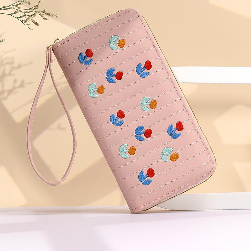 New women s wallet girls wallet long card bag multi-card single zipper change bag wallet рожевий
New women s wallet girls wallet long card bag multi-card single zipper change bag wallet рожевий