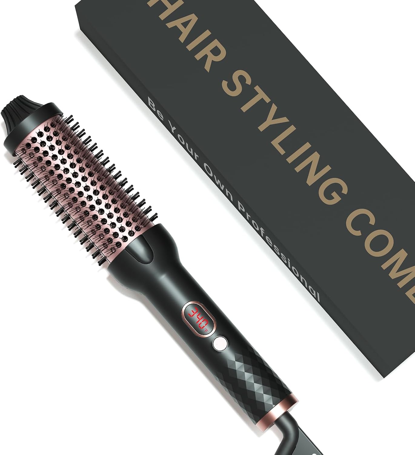 Inch Thermal Brush, Heated Round Brush for Blowout Look with Negative Ions & Ceramic, Fast Heating Curling Iron United States
Inch Thermal Brush, Heated Round Brush for Blowout Look with Negative Ions & Ceramic, Fast Heating Curling Iron United States