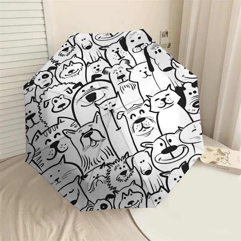 1PC Dog Cat Umbrella-8-Rib Reinforced, Automatic Open, Lightweight & Durable, Cute Fashion Accessory for Outdoor-P83
1PC Dog Cat Umbrella-8-Rib Reinforced, Automatic Open, Lightweight & Durable, Cute Fashion Accessory for Outdoor-P83