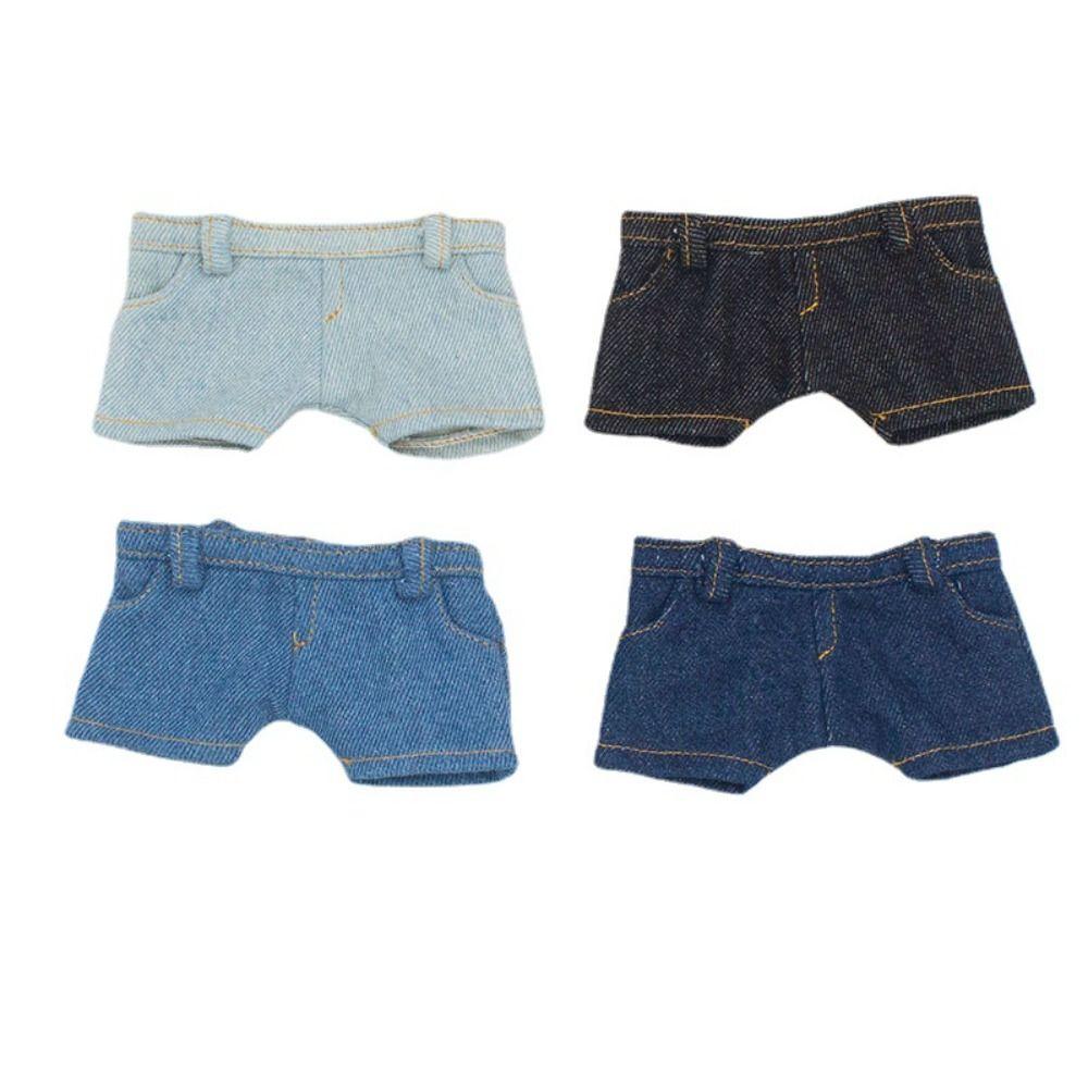 Casual Wears Fashion Jeans Pants 4 Colors Doll Coat Tops New 1/12 Dolls Clothes 10cm Cotton Doll Light Blue-Pants
Casual Wears Fashion Jeans Pants 4 Colors Doll Coat Tops New 1/12 Dolls Clothes 10cm Cotton Doll Light Blue-Pants