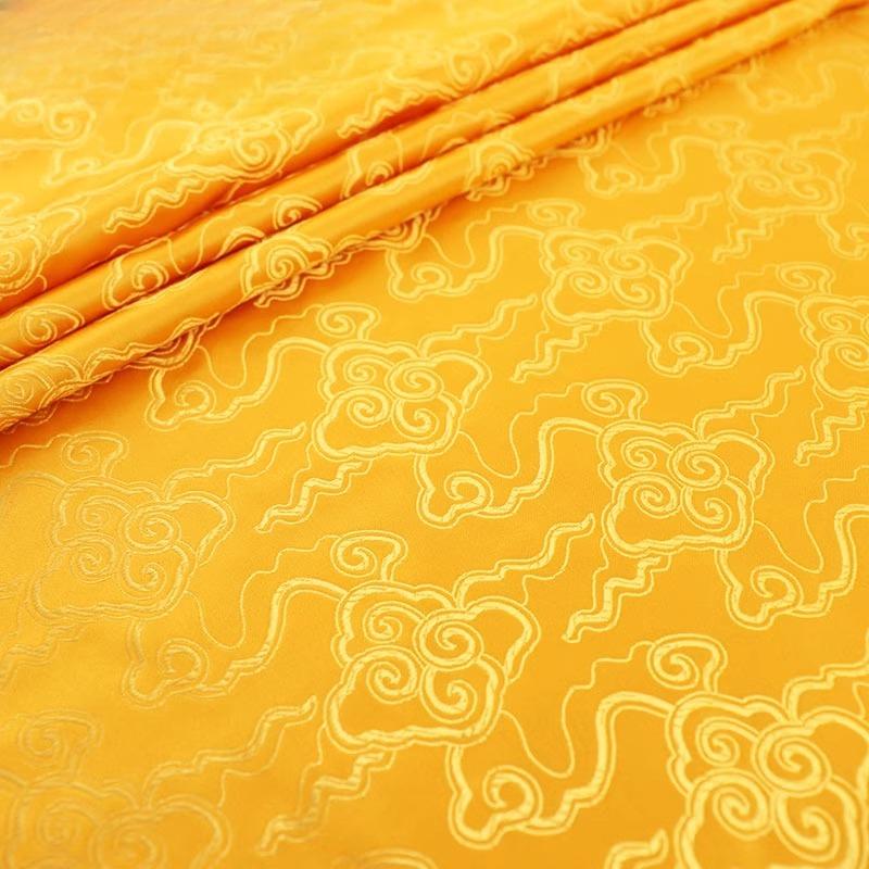 100x150cm Metallic Gold Brocade Faux Silk Fabric Spring Summer Sofa Cushion Qipao Tang Suit Material Breathable 100x150cm
100x150cm Metallic Gold Brocade Faux Silk Fabric Spring Summer Sofa Cushion Qipao Tang Suit Material Breathable 100x150cm