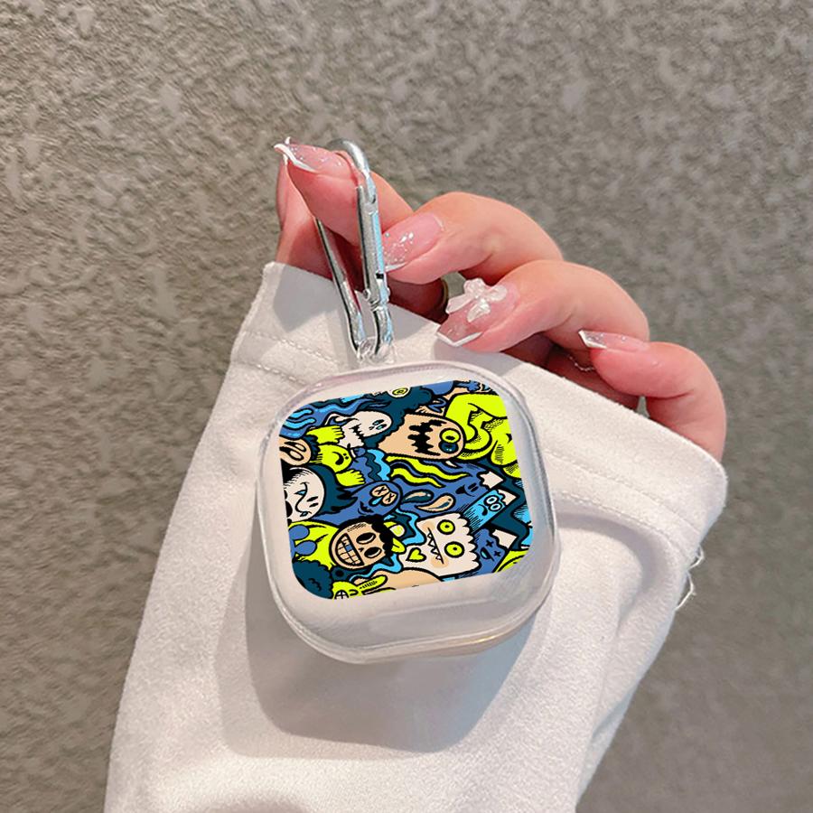 Cartoon Graffiti Monster Clear Earphone Cases Cover With Hook Case For Samsung Galaxy Buds Live 3Pro 2 2Pro 4Pro 3 FE 4 Pro Buds 2 Pro
Cartoon Graffiti Monster Clear Earphone Cases Cover With Hook Case For Samsung Galaxy Buds Live 3Pro 2 2Pro 4Pro 3 FE 4 Pro Buds 2 Pro
