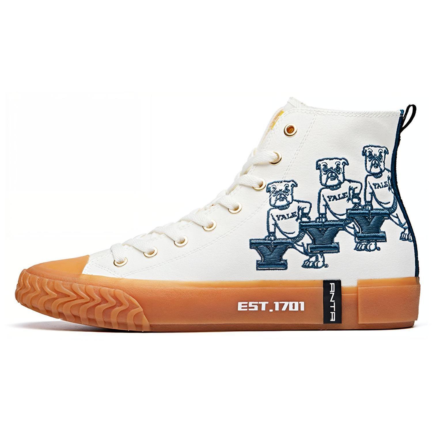 YELU x Anta Abrasion Resistant Breathable High top Canvas Shoes Men s White 112028650-8 42.5
YELU x Anta Abrasion Resistant Breathable High top Canvas Shoes Men s White 112028650-8 42.5