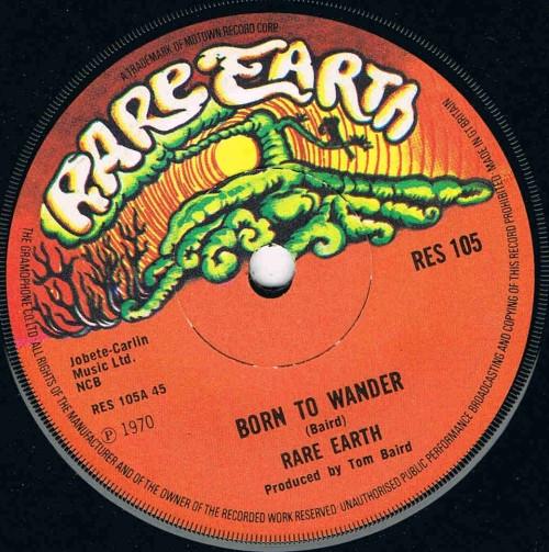 7-дюймова платівка RARE EARTH - Born To Wander RES105 Rare Earth 1970 UK Рок Вживана 
7-дюймова платівка RARE EARTH - Born To Wander RES105 Rare Earth 1970 UK Рок Вживана