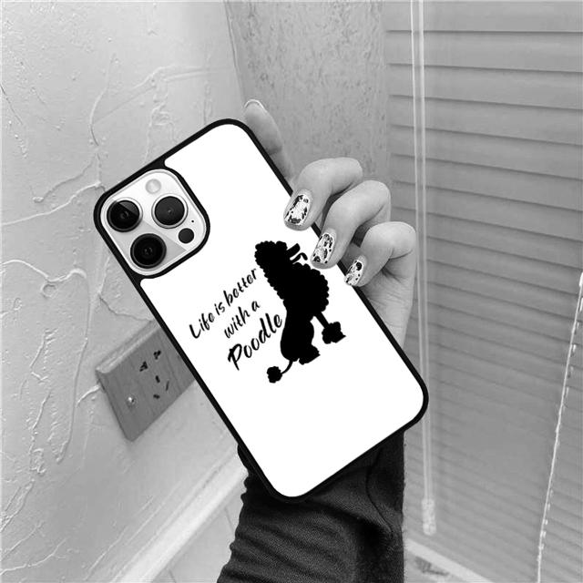 Жизнь Лучше С Силуэтом Пуделя Чехол для Телефона Для iPhone 17 Air 16 15 14 Plus apple 16 11 12 13 Pro Max coque iPhone 13
Жизнь Лучше С Силуэтом Пуделя Чехол для Телефона Для iPhone 17 Air 16 15 14 Plus apple 16 11 12 13 Pro Max coque iPhone 13