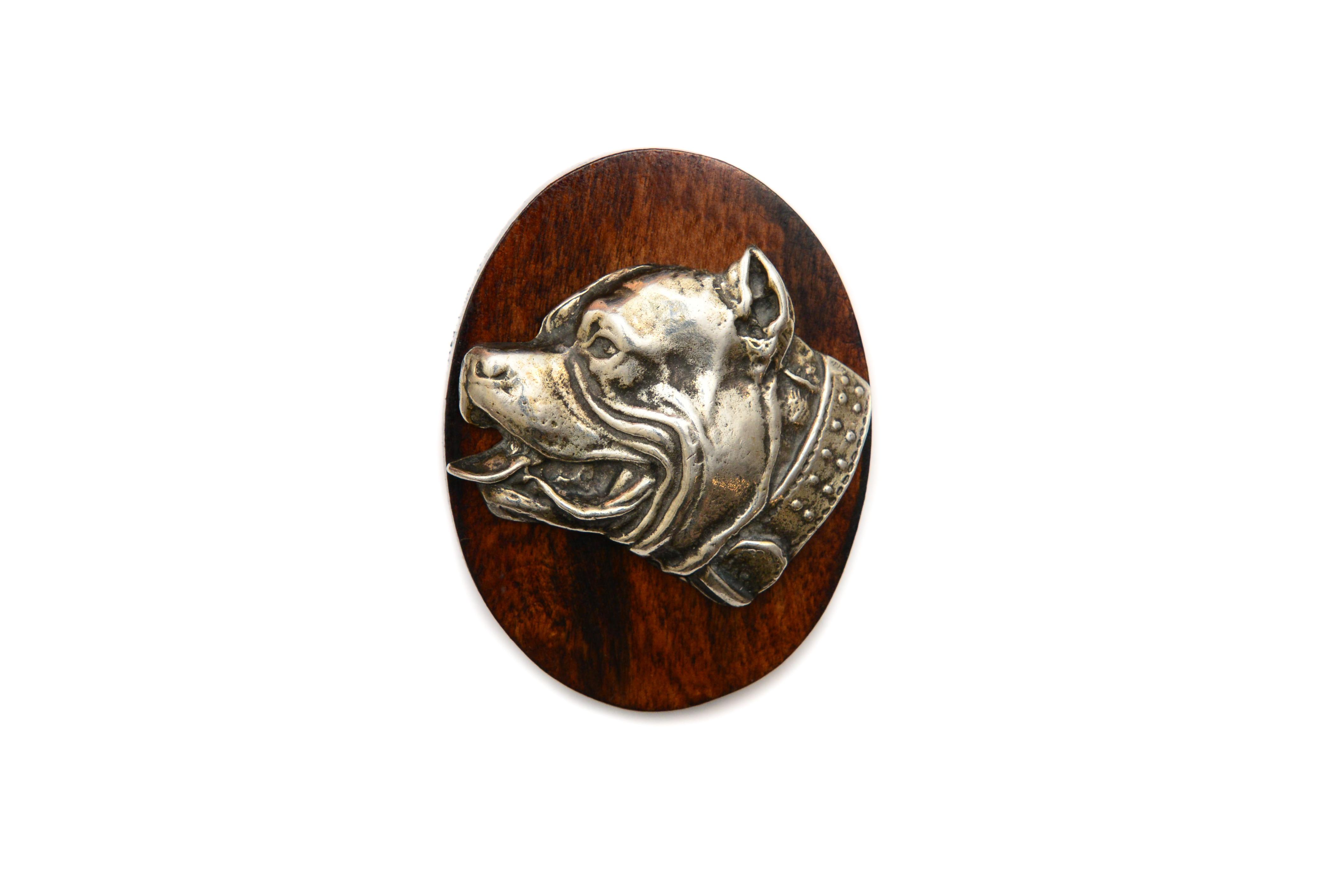 Pit Bull, American Pit Bull Terrier, Pitbull Terrier, APBT - Dog show brooch, starter number clip, dog pin by Art-Dog коричневий
Pit Bull, American Pit Bull Terrier, Pitbull Terrier, APBT - Dog show brooch, starter number clip, dog pin by Art-Dog коричневий