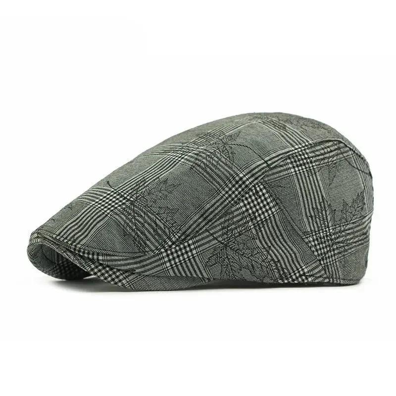 Spring and Summer Cotton Cartoon Print Newsboy Caps Men Flat Cap Women Painter Beret Hats 04 56-60cm wear чорний
Spring and Summer Cotton Cartoon Print Newsboy Caps Men Flat Cap Women Painter Beret Hats 04 56-60cm wear чорний