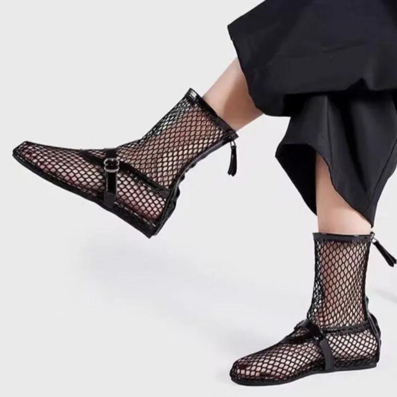 Женские новые сетчатые римские сексуальные сапоги, женская модная повседневная дизайнерская обувь, легкие короткие сапоги, женская обувь для женщин 42
Женские новые сетчатые римские сексуальные сапоги, женская модная повседневная дизайнерская обувь, легкие короткие сапоги, женская обувь для женщин 42