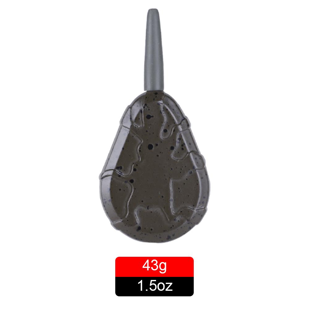 FTK Carp Fishing Lead Fishing Weights, Available in Various Specifications of 43g/57g/71g/85g/99g/114g/128g 43g
FTK Carp Fishing Lead Fishing Weights, Available in Various Specifications of 43g/57g/71g/85g/99g/114g/128g 43g