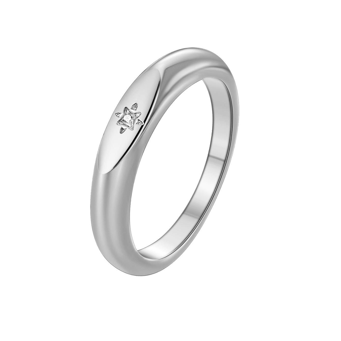 925 Sterling Silve Fashion Wedding North Star Ring For Women Cubiz Zircon Finger Rings Female Engagement Zircon Accessories 9 медный
925 Sterling Silve Fashion Wedding North Star Ring For Women Cubiz Zircon Finger Rings Female Engagement Zircon Accessories 9 медный