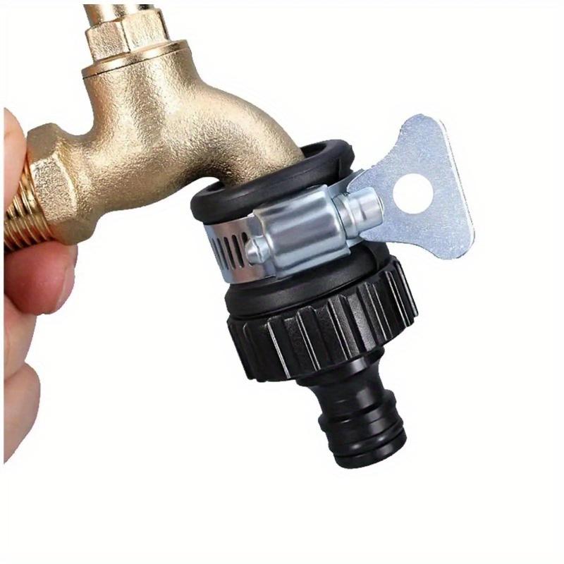 2 Pcs Durable Universal Water Faucet Adapter Plastic Hose Fitting Quick Connect Fitting Tap for Car Washing Garden Irrigation 2Pcs
2 Pcs Durable Universal Water Faucet Adapter Plastic Hose Fitting Quick Connect Fitting Tap for Car Washing Garden Irrigation 2Pcs