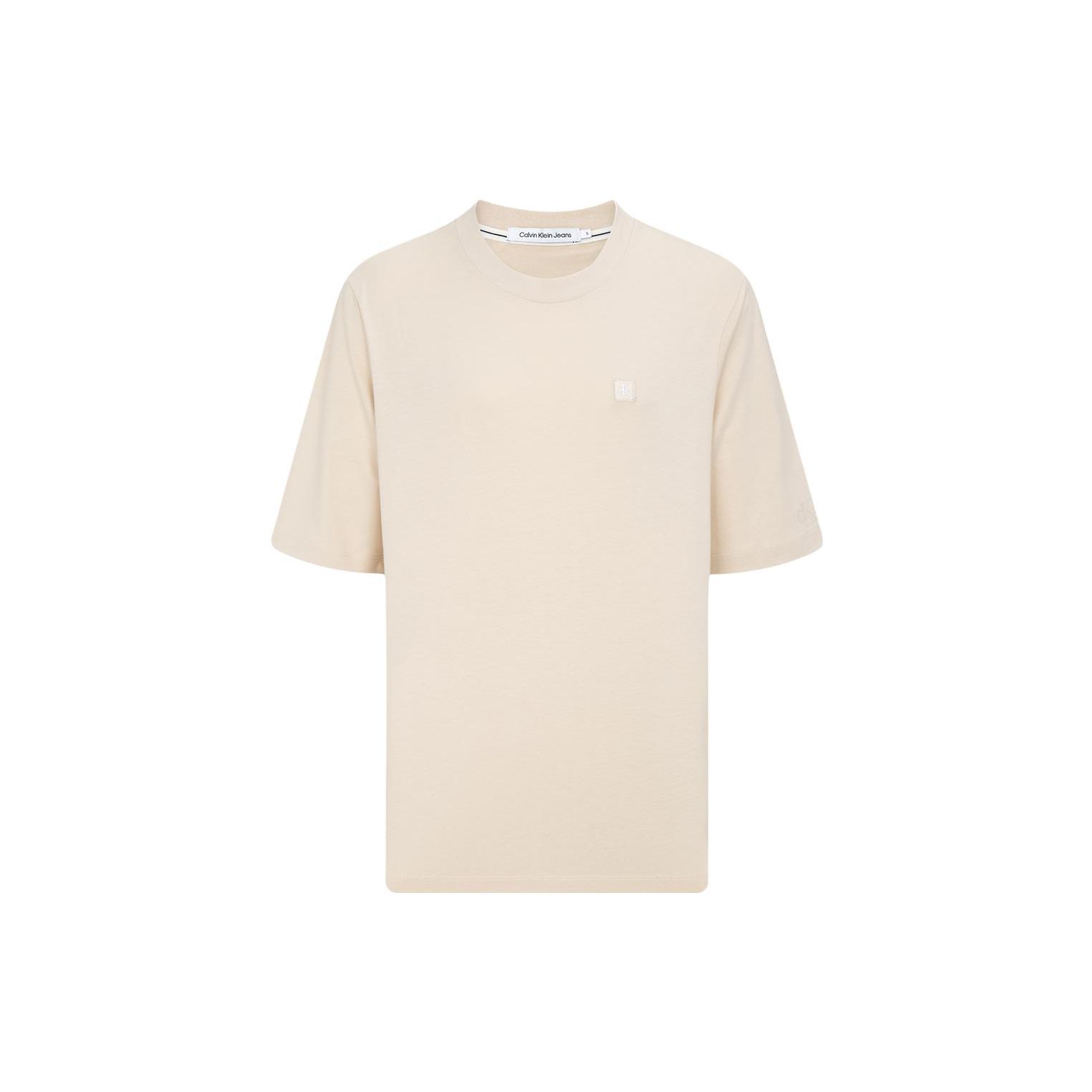Calvin Klein Solid Logo Round Neck Short Sleeve T-Shirt Women tops Light-Khaki J218869-ACI M
Calvin Klein Solid Logo Round Neck Short Sleeve T-Shirt Women tops Light-Khaki J218869-ACI M