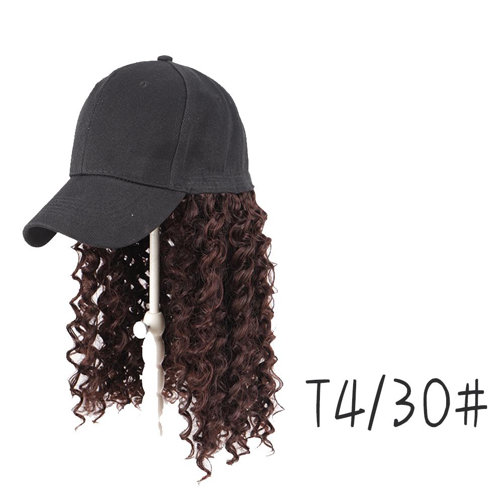 Чорно-коричнева перука з синтетичного волокна Bybrana Duck Tongue Cap, просочена обличчям
Чорно-коричнева перука з синтетичного волокна Bybrana Duck Tongue Cap, просочена обличчям