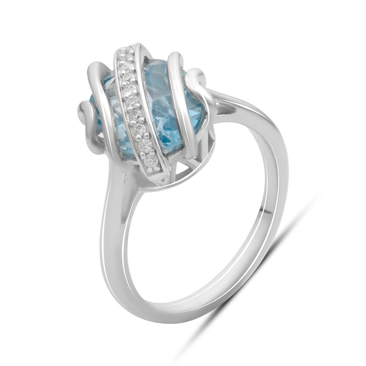 Silver ring with natural topaz 5.98ct, item weight 4.87 gr (2179702) 18 небо синє світло кольору
Silver ring with natural topaz 5.98ct, item weight 4.87 gr (2179702) 18 небо синє світло кольору