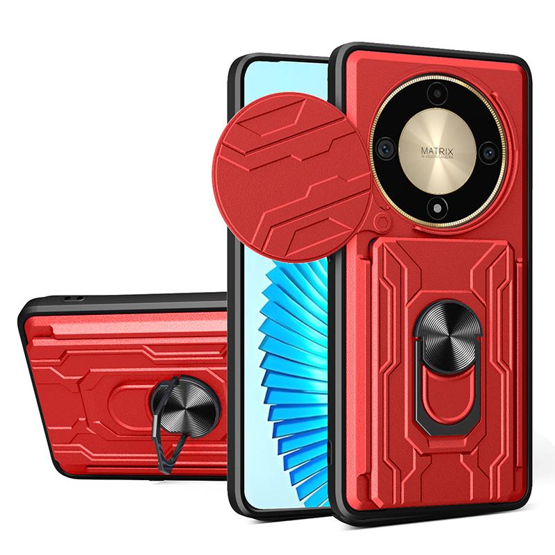Чохол-підставка високої якості Armor для HONOR X9a Magic 5 Lite Pro, протиударний чохол 5 Pro, тримач із слотом для картки захисту камери HONOR Magic 5 Lite червоний
Чохол-підставка високої якості Armor для HONOR X9a Magic 5 Lite Pro, протиударний чохол 5 Pro, тримач із слотом для картки захисту камери HONOR Magic 5 Lite червоний