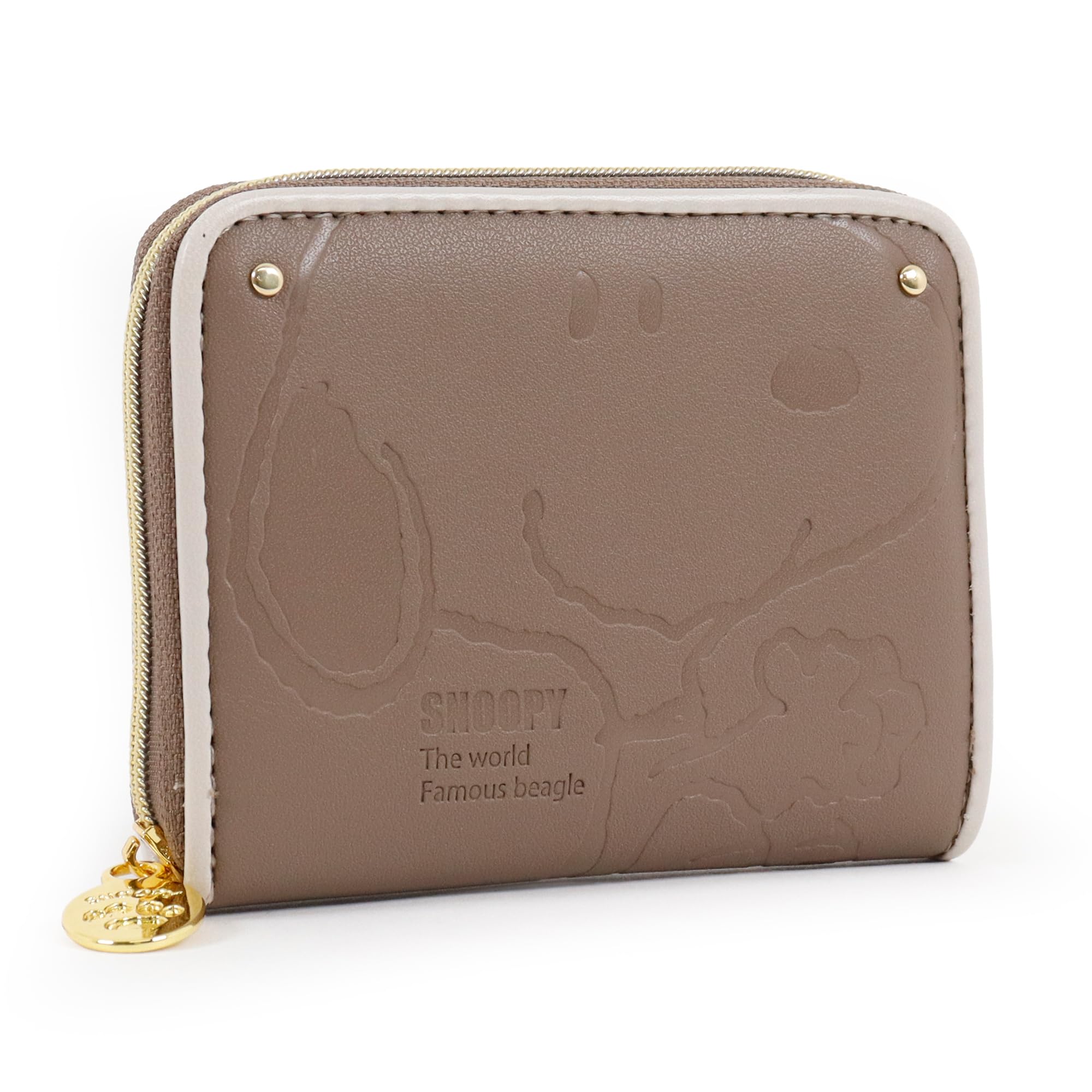 Snoopy Women s Coin Purse, Round Zipper, Cute Character Mini Wallet with Accordion Embossed PEANUTS (Gray)
Snoopy Women s Coin Purse, Round Zipper, Cute Character Mini Wallet with Accordion Embossed PEANUTS (Gray)