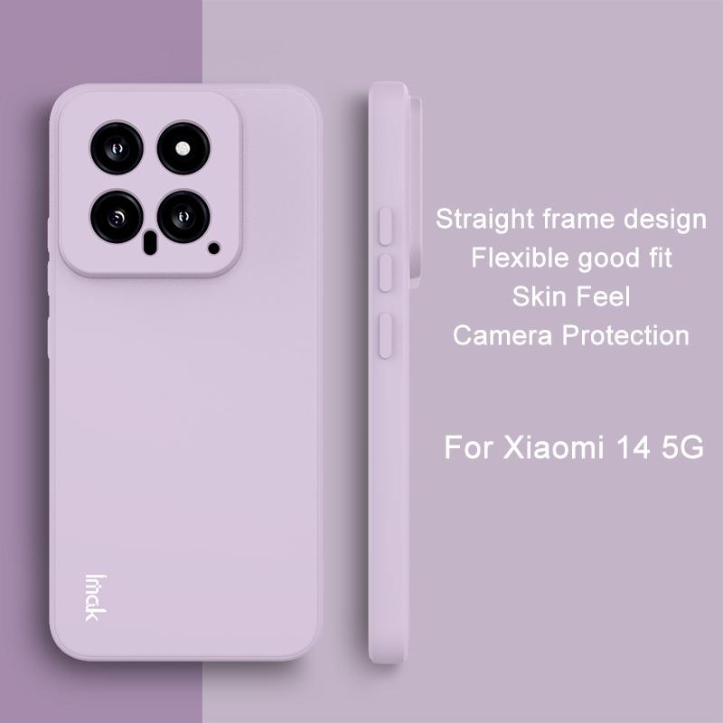 IMAK UC-4 Series for Xiaomi 14 Case Straight Edge Flexible TPU Phone Back Cover Purple
IMAK UC-4 Series for Xiaomi 14 Case Straight Edge Flexible TPU Phone Back Cover Purple