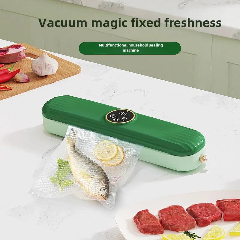Vacuum Packing Machine Automatic Sealing Machine Household Food Small Kitchen Plastic Sealing Machine Heat Sealer Bag Sealer
Vacuum Packing Machine Automatic Sealing Machine Household Food Small Kitchen Plastic Sealing Machine Heat Sealer Bag Sealer