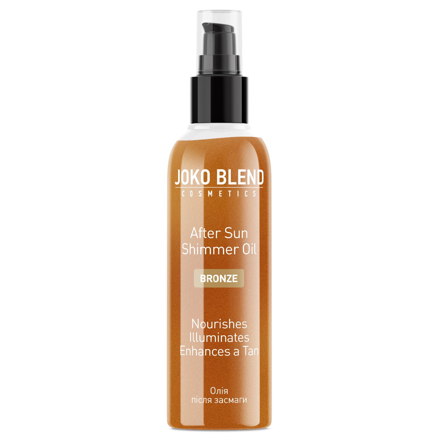 Масло після засмаги з шіммери After Sun Shimmer Oil Bronze Joko Blend 100 мл
Масло після засмаги з шіммери After Sun Shimmer Oil Bronze Joko Blend 100 мл