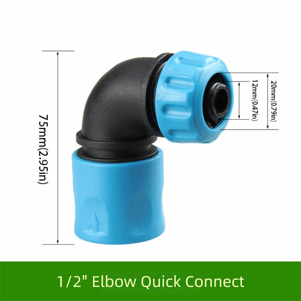 ABS Material Garden Irrigation Hose Adapter 90° Elbow Quick Connector Connect Accessories синій
ABS Material Garden Irrigation Hose Adapter 90° Elbow Quick Connector Connect Accessories синій