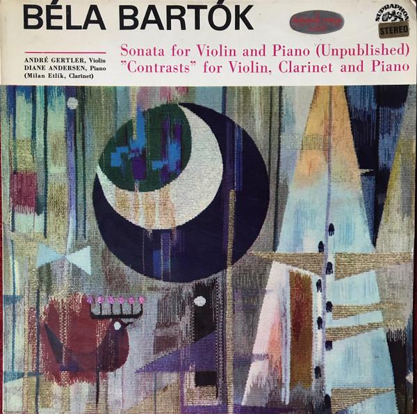 LP Record BLA BARTK ANDR GERTLER DIANE A Sonata For Violin And Piano Unpubl SUAST50740 Supraphon 1967 Czechoslov Classical Used
LP Record BLA BARTK ANDR GERTLER DIANE A Sonata For Violin And Piano Unpubl SUAST50740 Supraphon 1967 Czechoslov Classical Used