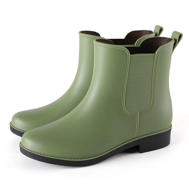 Ботинки, женские резиновые сапоги, непромокаемые нескользящие резиновые туфли без шнуровки, обувь для воды для взрослых, новинка 2024 года, модные женские резиновые сапоги «Челси» 40 зелёный
Ботинки, женские резиновые сапоги, непромокаемые нескользящие резиновые туфли без шнуровки, обувь для воды для взрослых, новинка 2024 года, модные женские резиновые сапоги «Челси» 40 зелёный