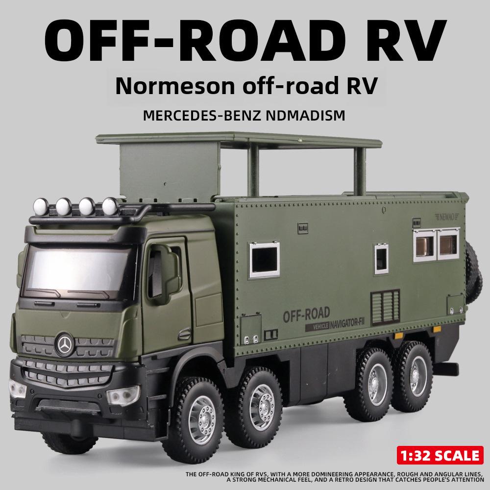 1/32 Nomadison Alloy Model: Multifunction Pull-back Toy Camper with Lights and Sound
1/32 Nomadison Alloy Model: Multifunction Pull-back Toy Camper with Lights and Sound
