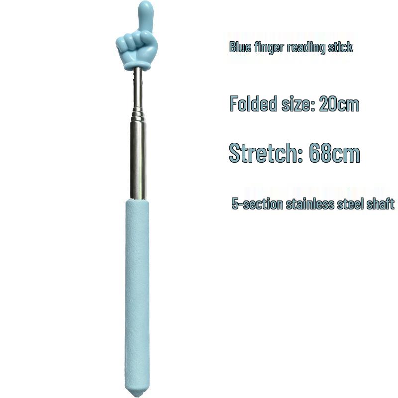 Stainless Steel Electronic Teaching Pointer with Sponge Head for Whiteboards & Touch Screens
Stainless Steel Electronic Teaching Pointer with Sponge Head for Whiteboards & Touch Screens