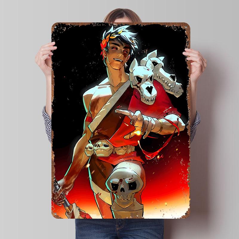 Hades Game Metal Poster Customized Wall Art Retro Vintage Tinplate Signs for Room Ornaments Modern Home Decoration Luxury Decor 7.9x11.8In(20x30cm)
Hades Game Metal Poster Customized Wall Art Retro Vintage Tinplate Signs for Room Ornaments Modern Home Decoration Luxury Decor 7.9x11.8In(20x30cm)