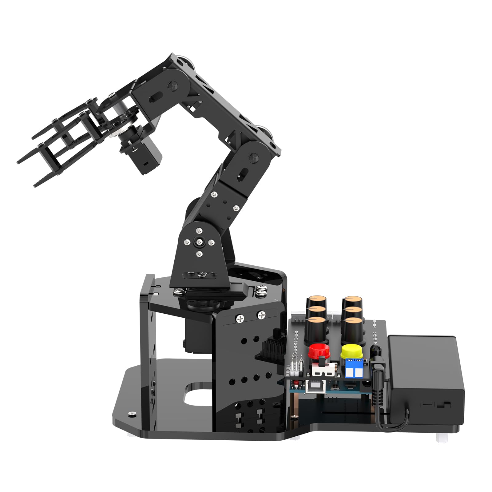 miniArm Роботизированная рука Arrduino AI Умный робот Открытый исходный код STEM Образовательный набор для сборки робота 5 степеней свободы/осей, Комплект, Наука/Кодирование/Программирование (Стартовый комплект)
miniArm Роботизированная рука Arrduino AI Умный робот Открытый исходный код STEM Образовательный набор для сборки робота 5 степеней свободы/осей, Комплект, Наука/Кодирование/Программирование (Стартовый комплект)