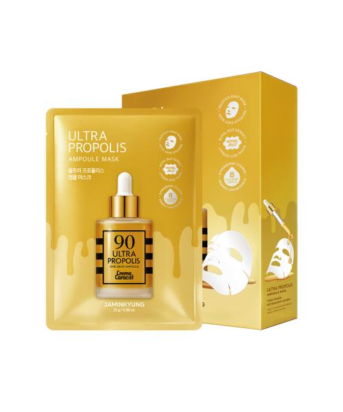 Jaminkyung Propolis Ampoule Mask 20g 3 Boxes 30 Sheets NONE
Jaminkyung Propolis Ampoule Mask 20g 3 Boxes 30 Sheets NONE