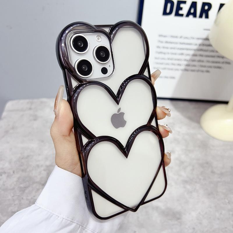 Модный 3D серебристый чехол в виде сердца для iPhone 13 12 14 15 16 Pro Max 11, роскошный полый дизайн, покрытие, эстетичная обложка с любовью iPhone 17 Pro Max чёрный
Модный 3D серебристый чехол в виде сердца для iPhone 13 12 14 15 16 Pro Max 11, роскошный полый дизайн, покрытие, эстетичная обложка с любовью iPhone 17 Pro Max чёрный