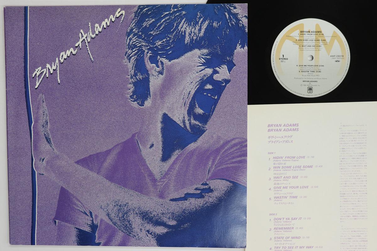 LP Record BRYAN ADAMS Bryan Adams AMP28078 AM 1983 Japan Rock Used
LP Record BRYAN ADAMS Bryan Adams AMP28078 AM 1983 Japan Rock Used