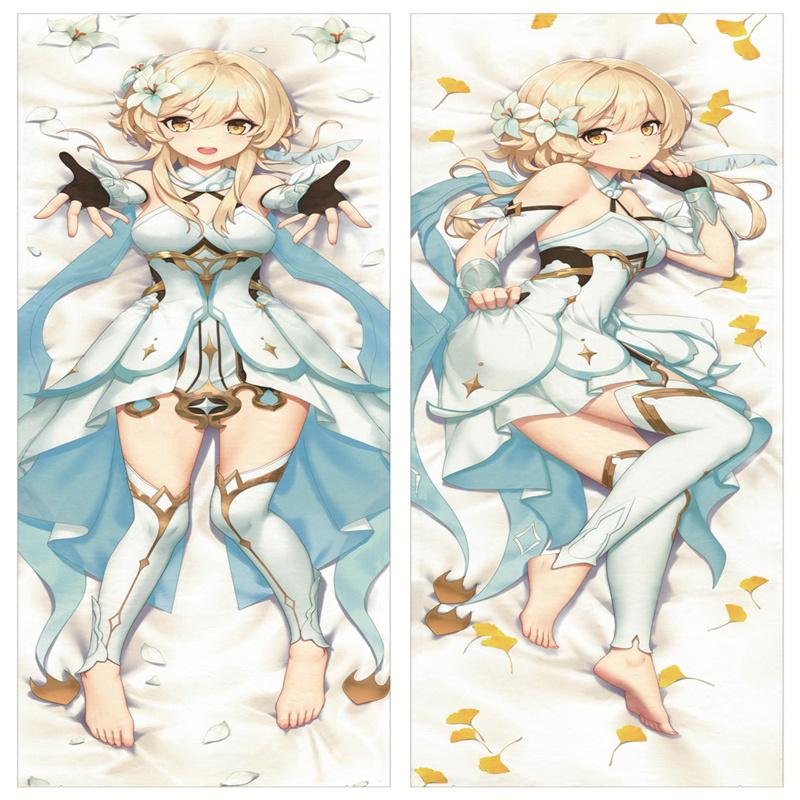 60x180 см игра Lumine Dakimakura наволочка постельное белье обнимающая Genshin ударная наволочка 3D двусторонняя наволочка для всего тела аниме
60x180 см игра Lumine Dakimakura наволочка постельное белье обнимающая Genshin ударная наволочка 3D двусторонняя наволочка для всего тела аниме