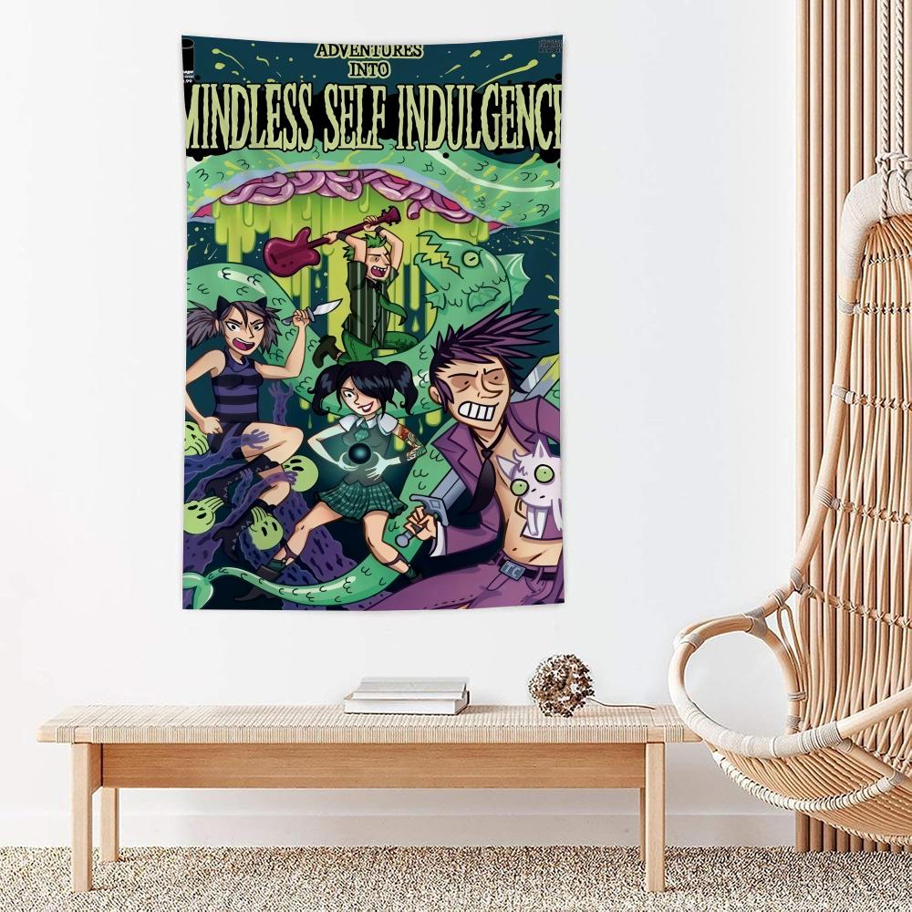 MMindless SSelf IIndulgence Tapestry Microfiber Wall Hanging For Bedroom Living Room Decor Outdoor Festival Bar Background 74x94cm(29x37in)
MMindless SSelf IIndulgence Tapestry Microfiber Wall Hanging For Bedroom Living Room Decor Outdoor Festival Bar Background 74x94cm(29x37in)