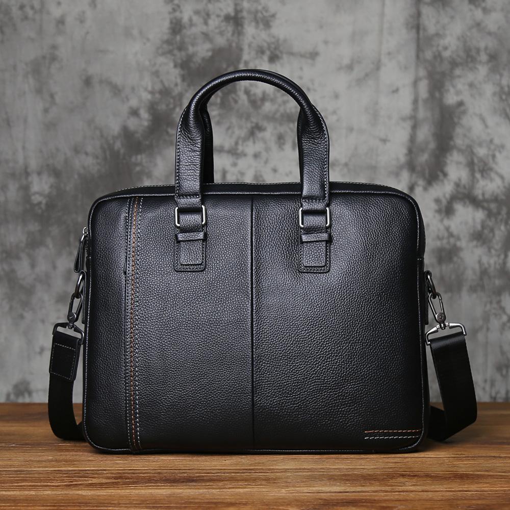 NZPJ Genuine Leather Men Briefcase Top-Grain Cowhide Business Handbag Casual Shoulder Crossbody Bag Suitable For 15-inch Laptops чёрный
NZPJ Genuine Leather Men Briefcase Top-Grain Cowhide Business Handbag Casual Shoulder Crossbody Bag Suitable For 15-inch Laptops чёрный