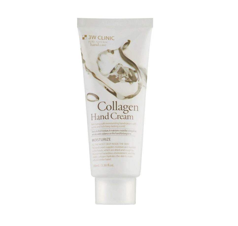 Moisturizing hand cream with collagen Collagen Hand Cream 3W Clinic 100 ml
Moisturizing hand cream with collagen Collagen Hand Cream 3W Clinic 100 ml