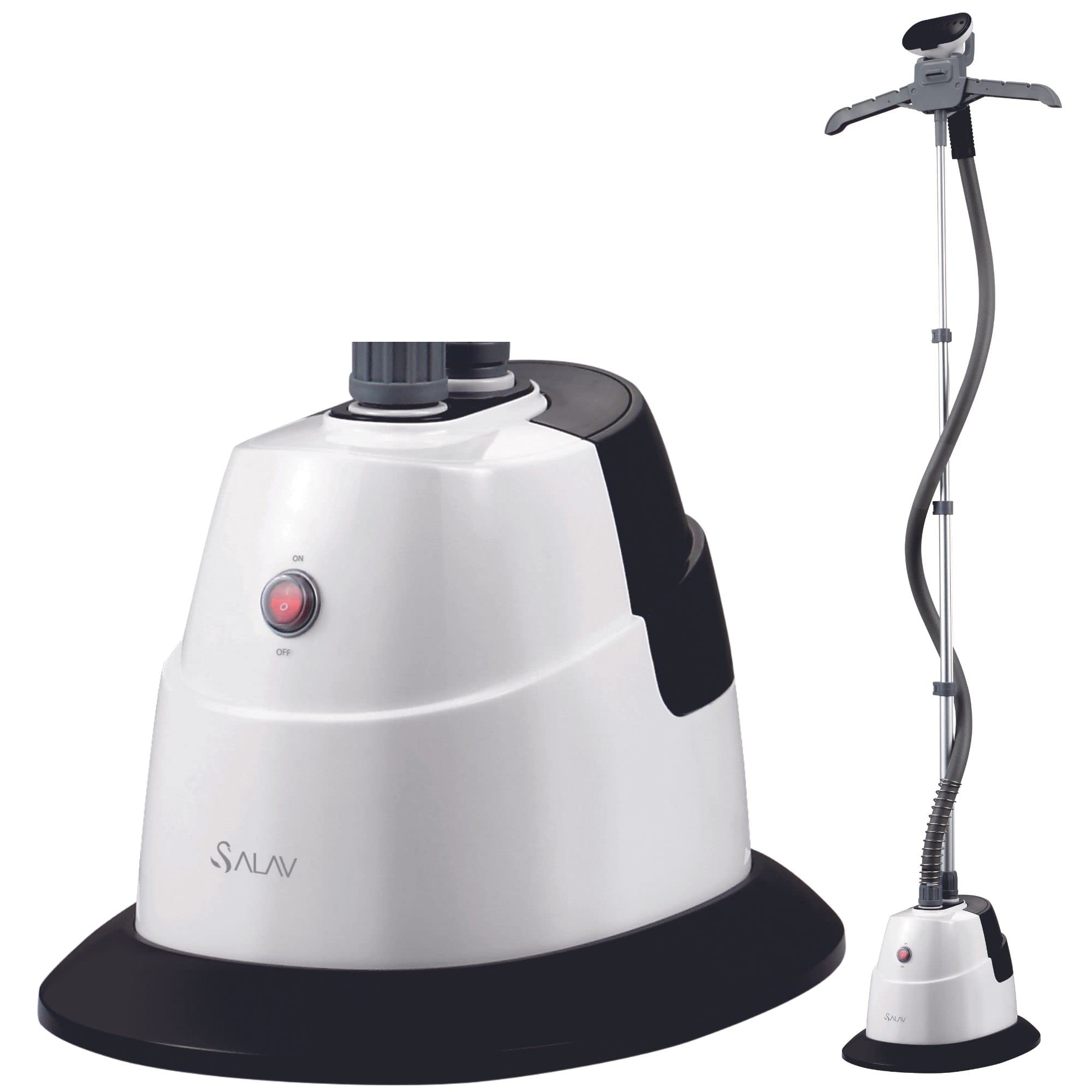 SALAV Performance Series DJ Black Garment Steamer Adjustable Black by SALAV GS-06 Hanger, 1500-watt,
SALAV Performance Series DJ Black Garment Steamer Adjustable Black by SALAV GS-06 Hanger, 1500-watt,