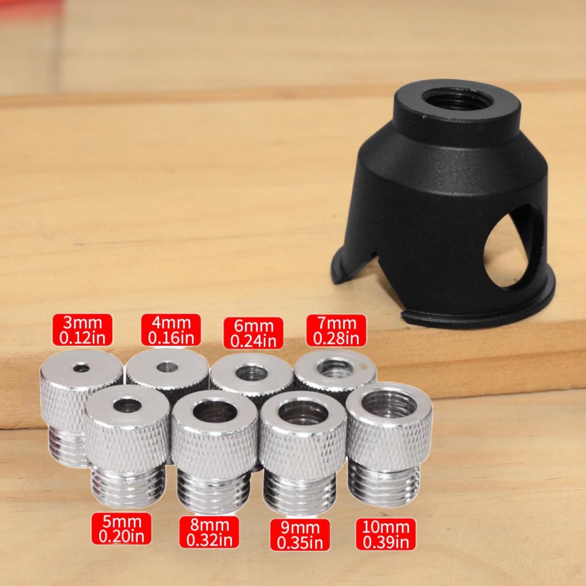 3-10mm Drill Fixture Pocket Hole Jig Vertical Drill Guide Locator Doweling Jig Positioner Straight Angle Guide Hole Puncher Tool 1pc
3-10mm Drill Fixture Pocket Hole Jig Vertical Drill Guide Locator Doweling Jig Positioner Straight Angle Guide Hole Puncher Tool 1pc