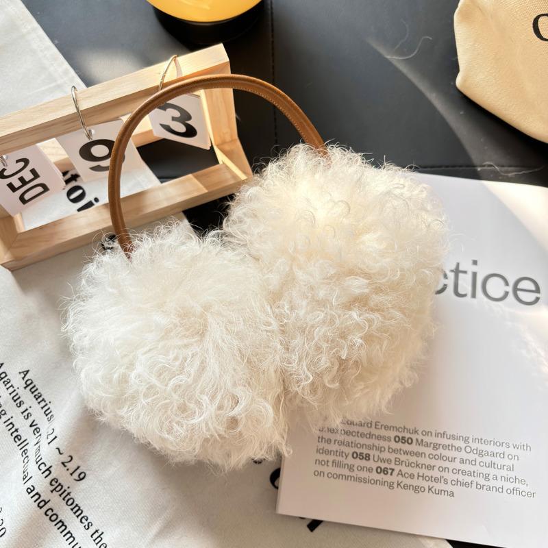 Real Wool Ear Muffs For Women Winter Warm Ear Covers Outdoor Thick Wool Ear Protection Anti-freeze Ear Muffs Plush Ear Cover
Real Wool Ear Muffs For Women Winter Warm Ear Covers Outdoor Thick Wool Ear Protection Anti-freeze Ear Muffs Plush Ear Cover